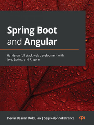 cover image of Spring Boot and Angular